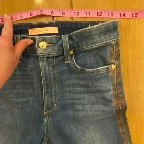 Joe’s Womens Flawless Charlie High rise skinny ankle jeans hip accents detail 29 - Picture 4 of 9